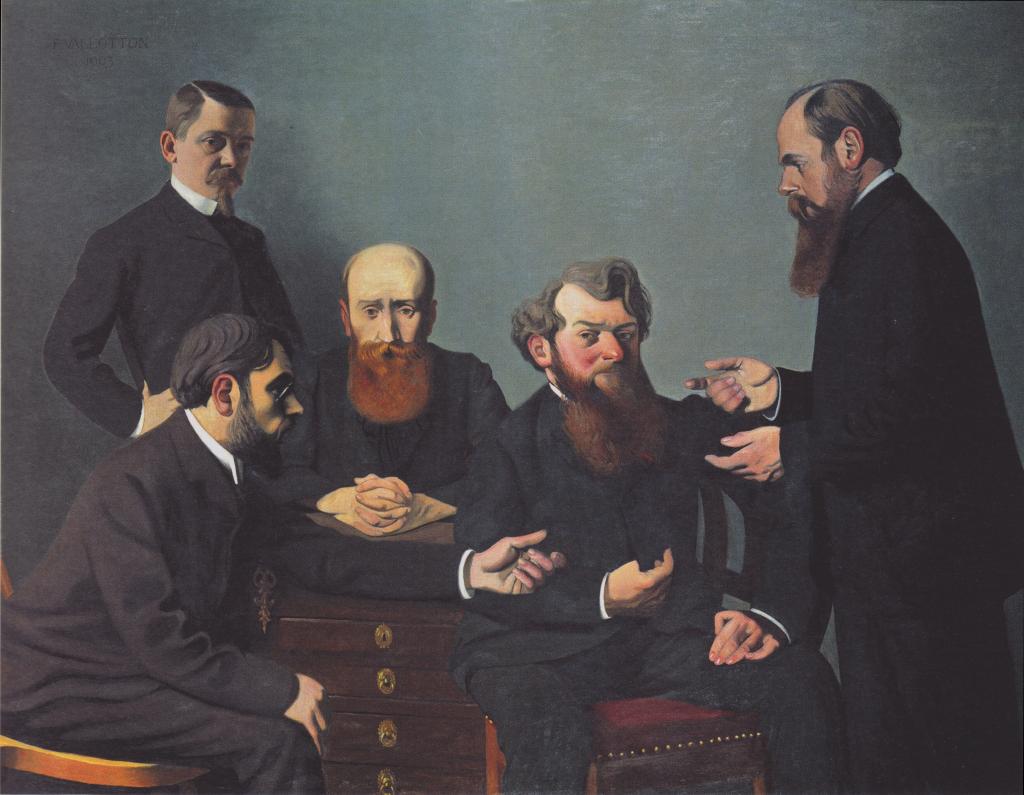 Les cinq peintres