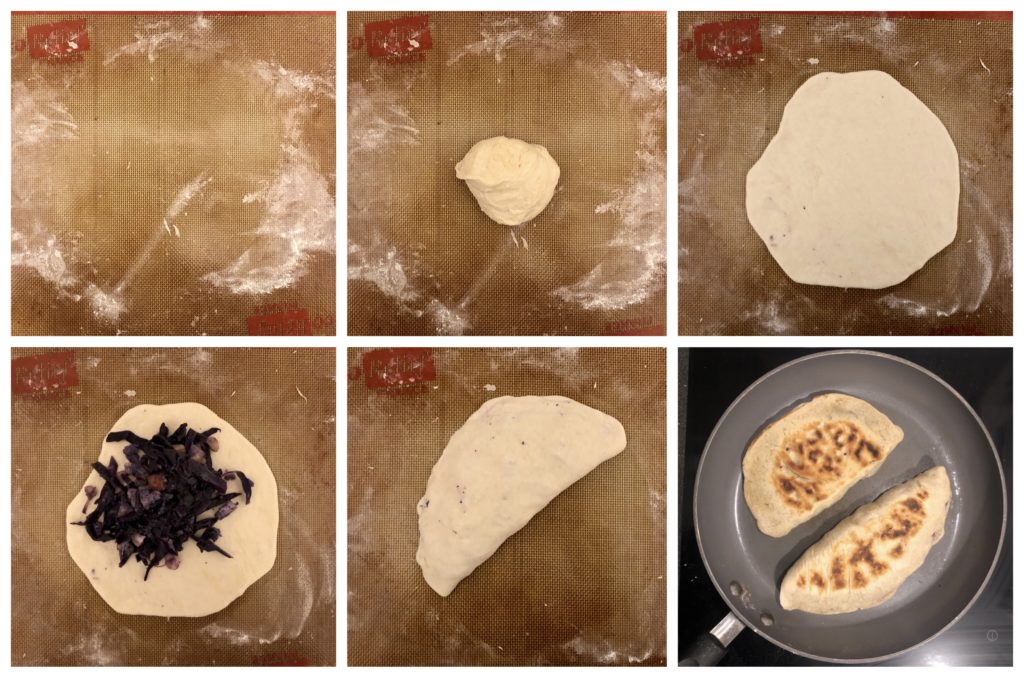 De la pâte à la cuisson, 6 étapes du gözleme