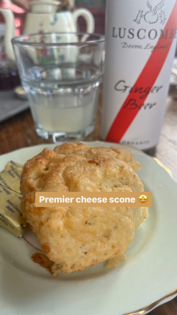 Premier cheese scone