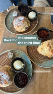 Blockley café : back for the scones / back for the third time