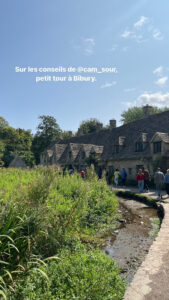 Sur les conseils de Com, petit tour à Bibury