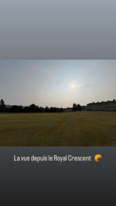 Vue depuis le Royal Crescent