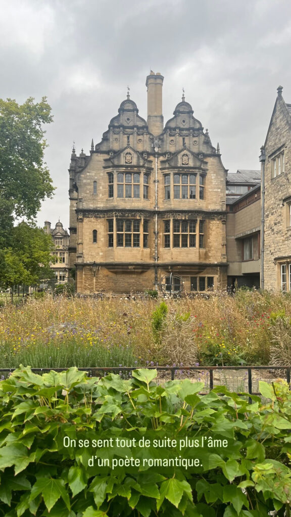 Bâtiment gothique : on se sent tout de suite plus l'âme d'un poète romantique.